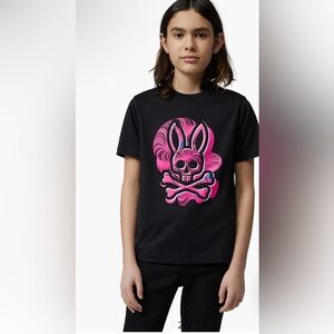 Psycho Bunny Unisex Slaytor Graphic Tee - Kid Large 14/16